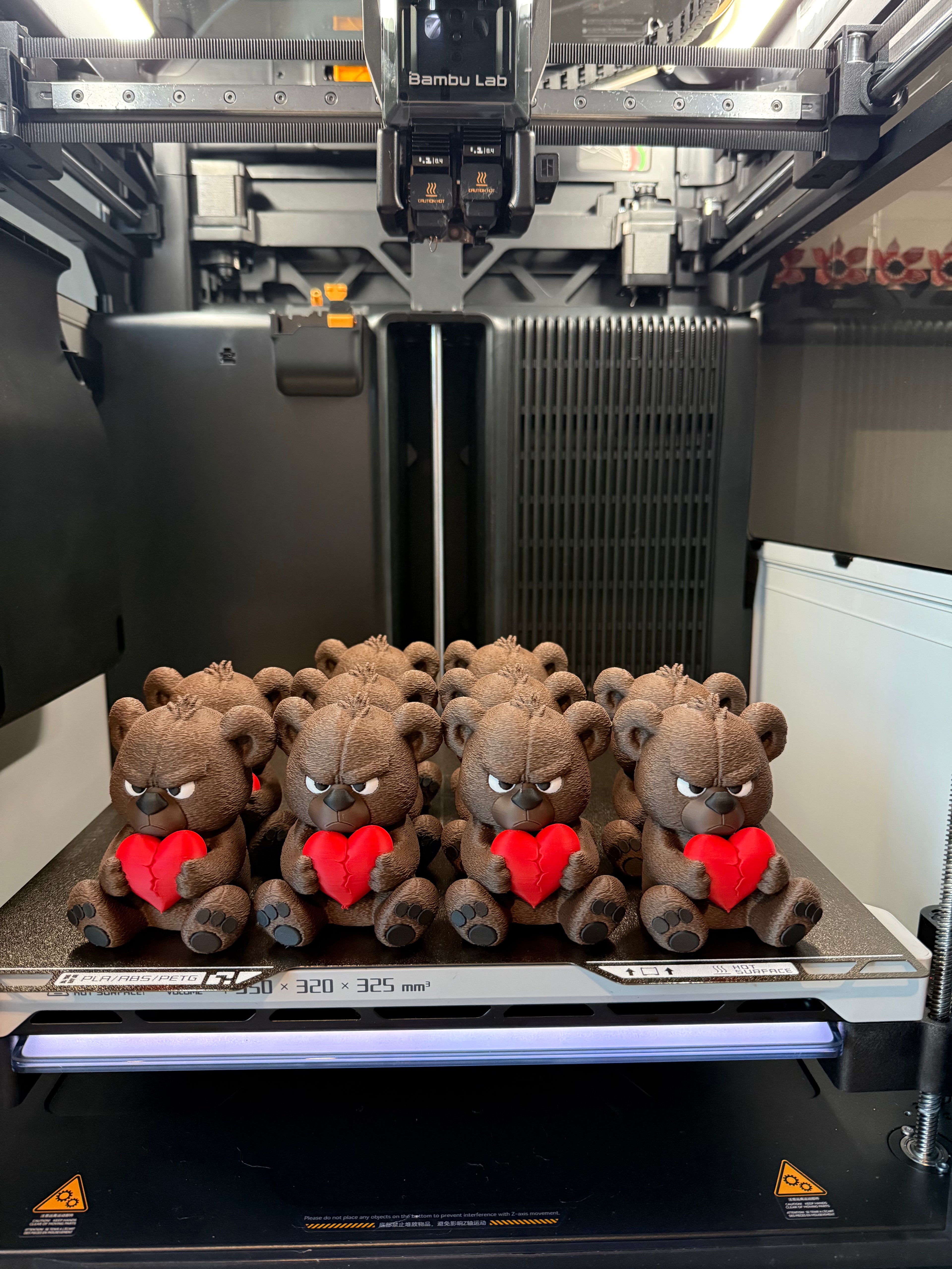 Toxic V-Day Bear | Lemmy3DPrint