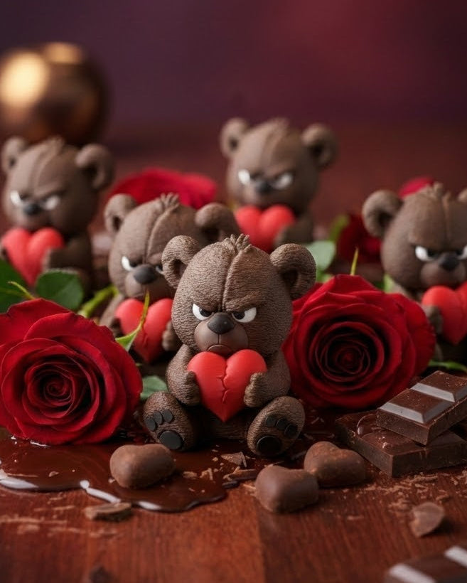 Toxic V-Day Bear | Lemmy3DPrint